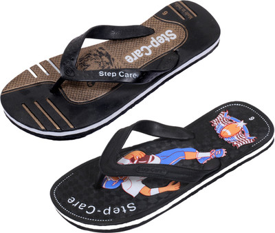 

Indistar Flip Flops, Brown::black