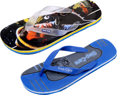 

Indistar Flip Flops, Printed black::blue/grey