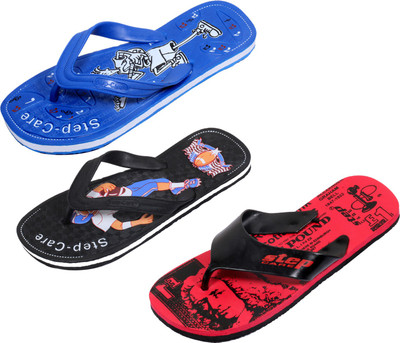 

Indistar Flip Flops, Printed red:blue::black