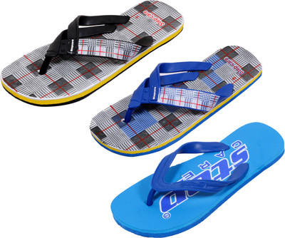 

Indistar Flip Flops, Blue:blue check::white check