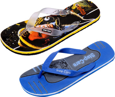 

Indistar Flip Flops, Printed blk::blue/grey