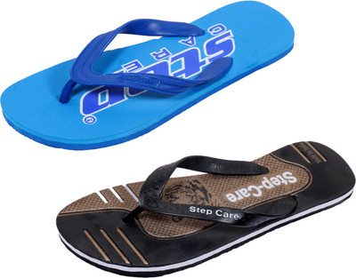 

Indistar Flip Flops, Blue::brown