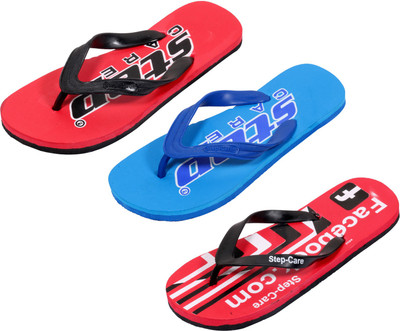 

Indistar Flip Flops, Printed red:blue::red