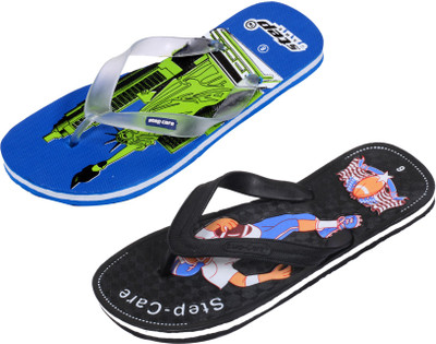 

Indistar Flip Flops, Ifel blue::black
