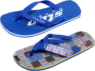 

Indistar Flip Flops, Dotted blue::blue check