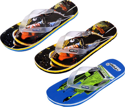 Indistar Flip Flops, Ifel blue:printed blk::printed black