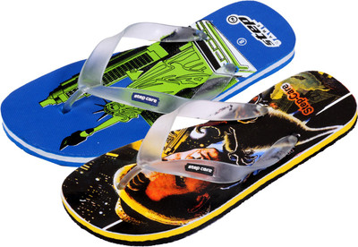 

Indistar Flip Flops, Ifel blue::printed blk