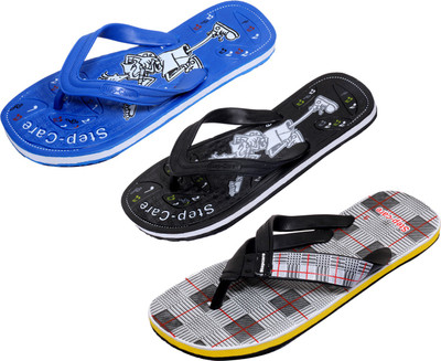

Indistar Flip Flops, White check:black::blue