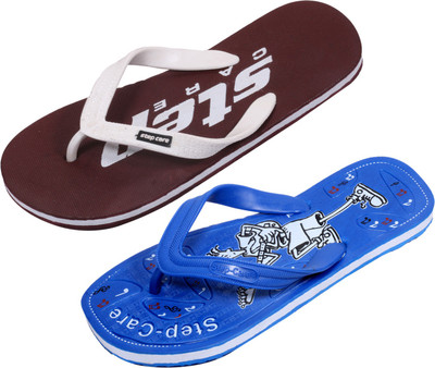

Indistar Flip Flops, Brown step::blue