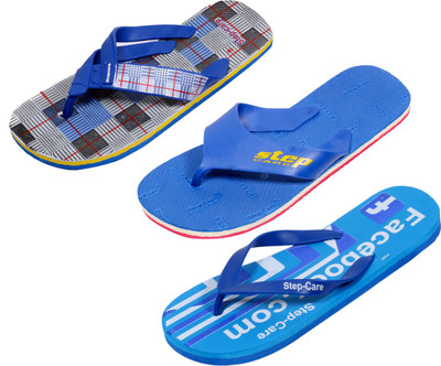 

Indistar Flip Flops, Fb blue:blue step::blue check