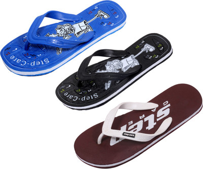

Indistar Flip Flops, Brown step:black::blue