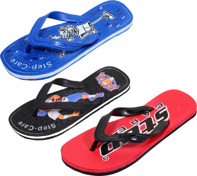 

Indistar Flip Flops, Red:blue::black