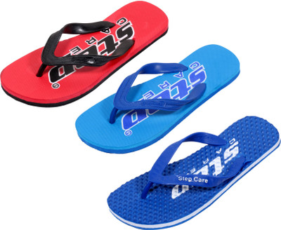 

Indistar Flip Flops, Dotted blue:blue::red