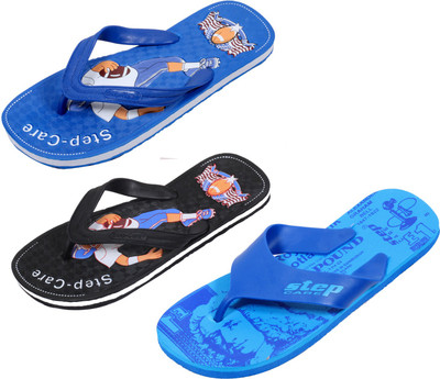 

Indistar Flip Flops, Printed blue:black::blue