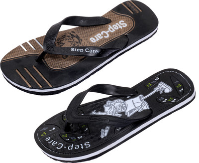 

Indistar Flip Flops, Brown::black