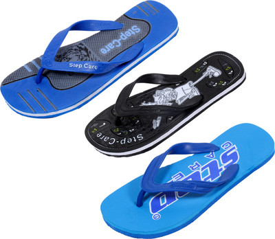 

Indistar Flip Flops, Blue:blue/grey::black
