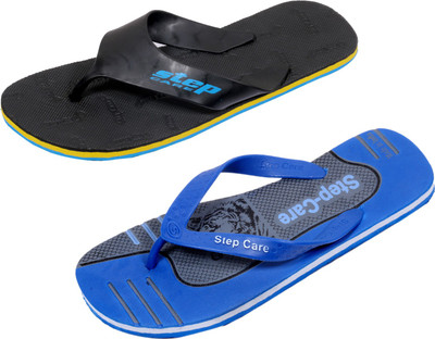 

Indistar Flip Flops, Black step::blue/grey