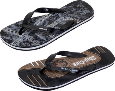 

Indistar Flip Flops, Printed black::brown