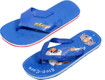 

Indistar Flip Flops, Blue step::blue