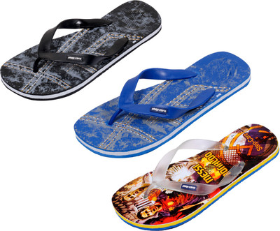 

Indistar Flip Flops, Yellow printed:printed blue::printed black