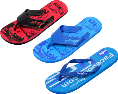 

Indistar Flip Flops, Fb blue:printed blue::printed red