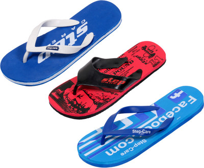 

Indistar Flip Flops, Fb blue:printed red::plain blue