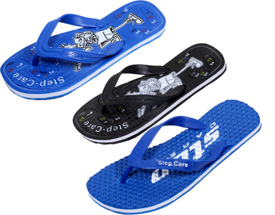 

Indistar Flip Flops, Dotted blue:black::blue