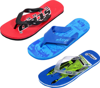 

Indistar Flip Flops, Ifel blue:red::printed blue