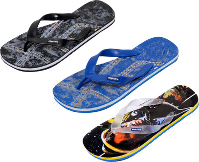 

Indistar Flip Flops, Printed black:printed blue::printed black