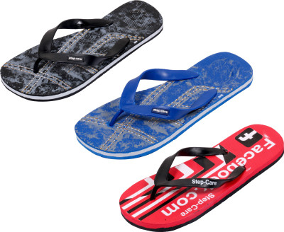 

Indistar Flip Flops, Printed red:printed blue::printed black