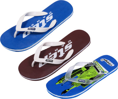 

Indistar Flip Flops, Ifel blue:plain blue::brown step