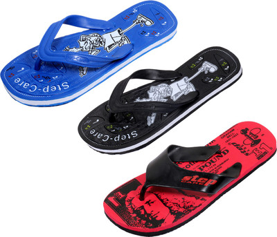 

Indistar Flip Flops, Printed red:black::blue