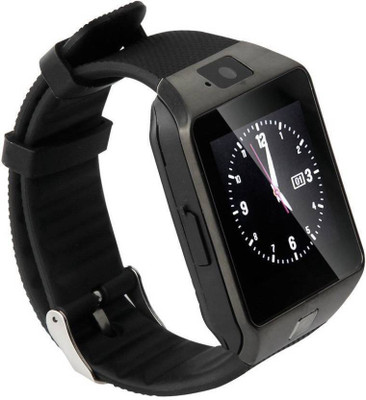 

Benison India ™ 3G In-Built Mobile and Camera Sim Card Supported TF Card Slot Black Multicolor Smartwatch(Black Strap Free Size)