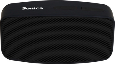 

Sonics SL-BS144 FM 10 W Portable Bluetooth Speaker(Black, 2.1 Channel)
