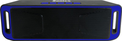 

Sonics SL-BS113 FM 10 W Portable Bluetooth Speaker(Blue, Black, 2.1 Channel), Black;blue
