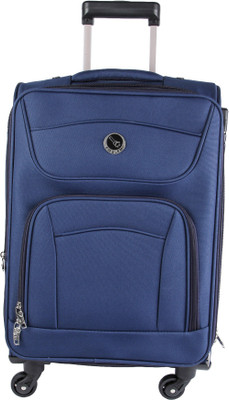 EMBLEM MSE247 Expandable Check in Luggage 24 inch Blue