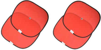

Auto Hub Side Window, Rear Window Sun Shade For Universal For Car Universal For Car(Red)