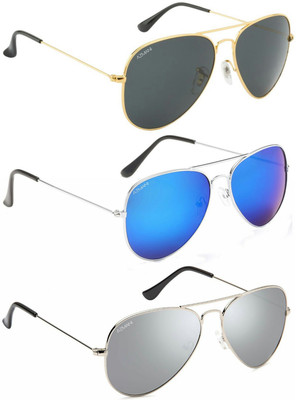 

Azmani Aviator Sunglasses(Multicolor)