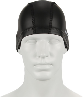 

Speedo Unisex-Adult Pace Swimming Cap(Black, Pack of 1)