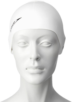 

Speedo Unisex-Junior Plain Flat Silicone Swimming Cap(Multicolor, Pack of 1), Assorted