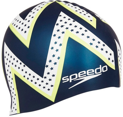 

Speedo Unisex-Adult Slogan Print Swimming Cap(Multicolor, Pack of 1), Assorted
