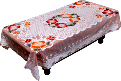 Flavio Printed 4 Seater Table Cover(Rust, Cotton)