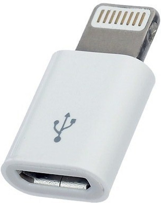 

Freya MICRO USB TO 8 PIN LIGHTNING SYNC AND CHARGE OTG CABLE CONVERTER FOR IPHONES USB Adapter(White)