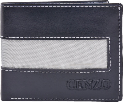 

Bagaholics Men Black, Silver Artificial Leather Wallet(6 Card Slots)