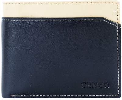 

Bagaholics Men Blue, White Artificial Leather Wallet(6 Card Slots)