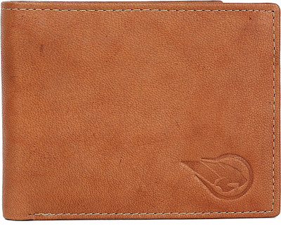 

RUGE Men Brown Genuine Leather Wallet(6 Card Slots)