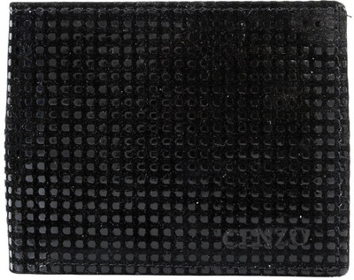 Bagaholics Men Black Artificial Leather Wallet(6 Card Slots)