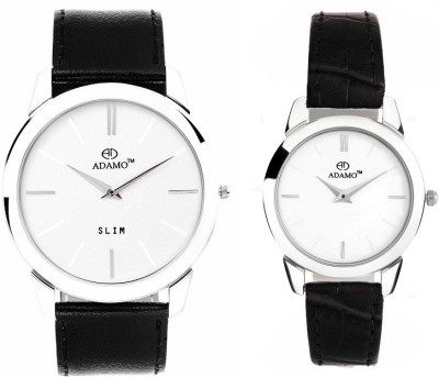 Adamo AD6472 Slim Analog Watch  - For Couple   Watches  (Adamo)