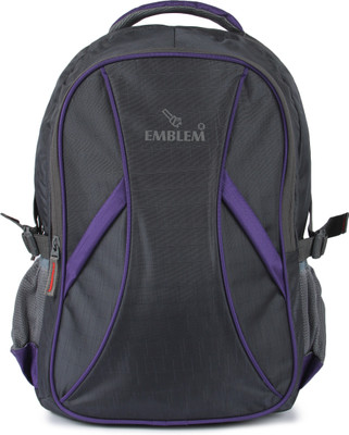 

EMBLEM ELBP 6003 GREY WINE 28 L Laptop Backpack(Grey, Purple)