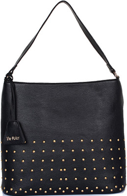 

THE MAKER Studs Bag Waterproof Messenger Bag(Black, 4 L)